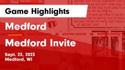 Medford  vs Medford Invite Game Highlights - Sept. 23, 2023