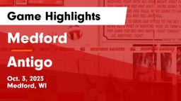 Medford  vs Antigo  Game Highlights - Oct. 3, 2023