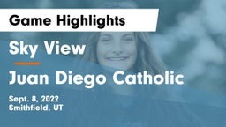 Sky View  vs Juan Diego Catholic  Game Highlights - Sept. 8, 2022