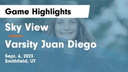 Sky View  vs Varsity Juan Diego Game Highlights - Sept. 6, 2023