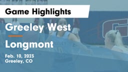 Greeley West  vs Longmont  Game Highlights - Feb. 10, 2023