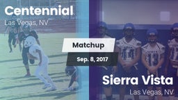 Matchup: Centennial High vs. Sierra Vista  2017
