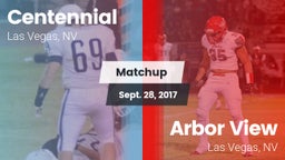 Matchup: Centennial High vs. Arbor View  2017