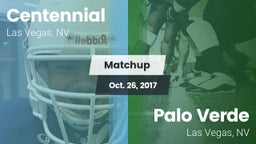 Matchup: Centennial High vs. Palo Verde  2017