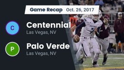 Recap: Centennial  vs. Palo Verde  2017