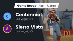 Recap: Centennial  vs. Sierra Vista  2018
