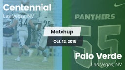 Matchup: Centennial High vs. Palo Verde  2018