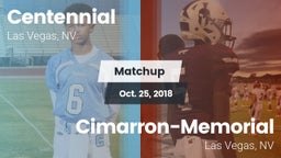 Matchup: Centennial High vs. Cimarron-Memorial  2018
