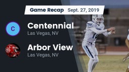 Recap: Centennial  vs. Arbor View  2019
