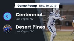 Recap: Centennial  vs. Desert Pines  2019