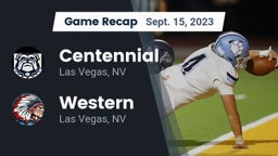 Recap: Centennial  vs. Western  2023