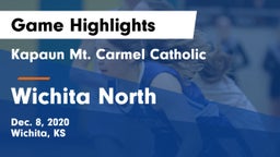 Kapaun Mt. Carmel Catholic  vs Wichita North  Game Highlights - Dec. 8, 2020