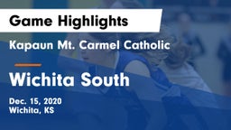 Kapaun Mt. Carmel Catholic  vs Wichita South  Game Highlights - Dec. 15, 2020