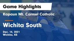 Kapaun Mt. Carmel Catholic  vs Wichita South  Game Highlights - Dec. 14, 2021
