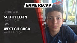 Recap: South Elgin  vs. West Chicago  2016
