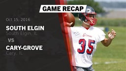 Recap: South Elgin  vs. Cary-Grove  2016
