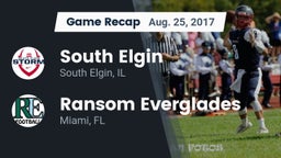 Recap: South Elgin  vs. Ransom Everglades  2017