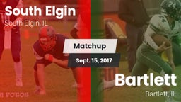 Matchup: South Elgin High vs. Bartlett  2017