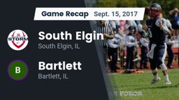 Recap: South Elgin  vs. Bartlett  2017