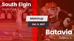 Matchup: South Elgin High vs. Batavia  2017