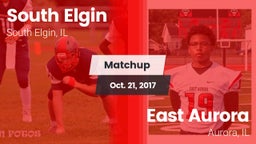 Matchup: South Elgin High vs. East Aurora  2017