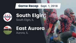 Recap: South Elgin  vs. East Aurora  2018