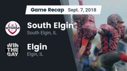 Recap: South Elgin  vs. Elgin  2018