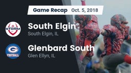 Recap: South Elgin  vs. Glenbard South  2018