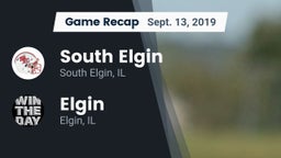 Recap: South Elgin  vs. Elgin  2019