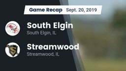 Recap: South Elgin  vs. Streamwood  2019