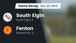 Recap: South Elgin  vs. Fenton  2019