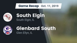 Recap: South Elgin  vs. Glenbard South  2019