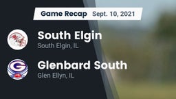 Recap: South Elgin  vs. Glenbard South  2021