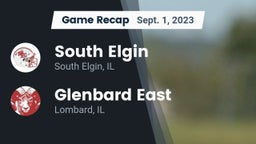 Recap: South Elgin  vs. Glenbard East  2023