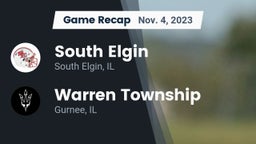 Recap: South Elgin  vs. Warren Township  2023