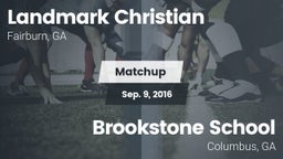 Matchup: Landmark Christian vs. Brookstone School 2016