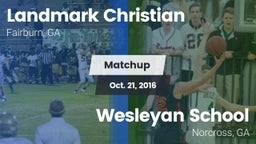 Matchup: Landmark Christian vs. Wesleyan School 2016