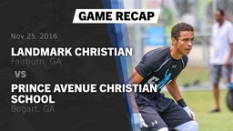 Recap: Landmark Christian  vs. Prince Avenue Christian School 2016