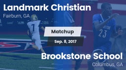 Matchup: Landmark Christian vs. Brookstone School 2017