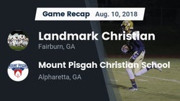 Recap: Landmark Christian  vs. Mount Pisgah Christian School 2018