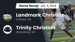 Recap: Landmark Christian  vs. Trinity Christian  2018