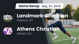 Recap: Landmark Christian  vs. Athens Christian  2018