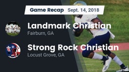 Recap: Landmark Christian  vs. Strong Rock Christian  2018