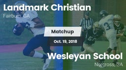 Matchup: Landmark Christian vs. Wesleyan School 2018