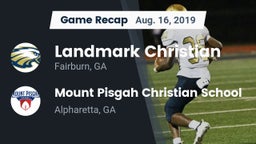 Recap: Landmark Christian  vs. Mount Pisgah Christian School 2019