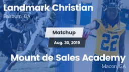 Matchup: Landmark Christian vs. Mount de Sales Academy  2019