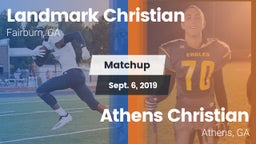 Matchup: Landmark Christian vs. Athens Christian  2019