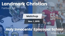 Matchup: Landmark Christian vs. Holy Innocents' Episcopal School 2019