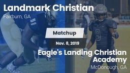 Matchup: Landmark Christian vs. Eagle's Landing Christian Academy  2019
