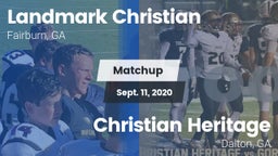 Matchup: Landmark Christian vs. Christian Heritage  2020